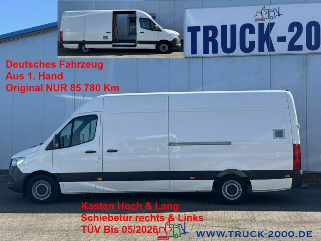 Mercedes-Benz Sprinter 314 Schiebetür links/rechts NUR 85780Km - Furgón: foto 1 Mercedes-Benz Sprinter 314 Schiebetür links/rechts NUR 85780Km - Furgón: foto 1
