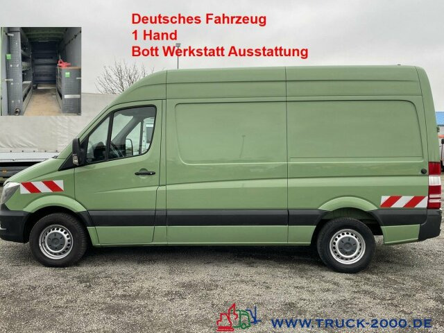 Mercedes-Benz Sprinter 316 Werkstattausbau AHK Standhzg Klima - Furgón: foto 1 Mercedes-Benz Sprinter 316 Werkstattausbau AHK Standhzg Klima - Furgón: foto 1