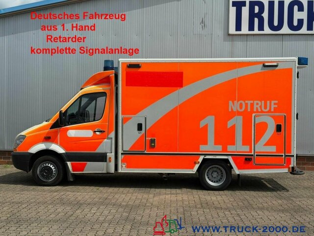 Mercedes-Benz Sprinter 516 Fahrtec RTW Luftfederung Retarder - Ambulancia: foto 1 Mercedes-Benz Sprinter 516 Fahrtec RTW Luftfederung Retarder - Ambulancia: foto 1