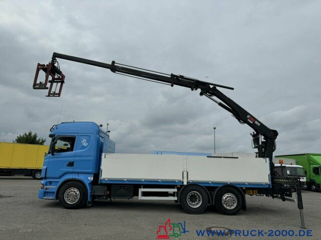 Scania R 560 V8 Kran HIAB 185K hebt bei 11m = 1.500kg - Camión caja abierta, Camión grúa: foto 5 Scania R 560 V8 Kran HIAB 185K hebt bei 11m = 1.500kg - Camión caja abierta, Camión grúa: foto 5