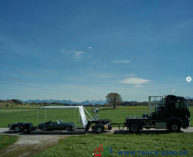 Remolque góndola rebajadas para transporte de equipos pesados Spezial Tiefbett für TV & Film + MB Arcos 2143: foto 10