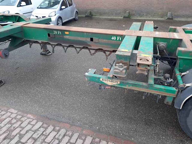 Semirremolque portacontenedore/ Intercambiable Bulthuis 3UCC 39 EU: foto 8