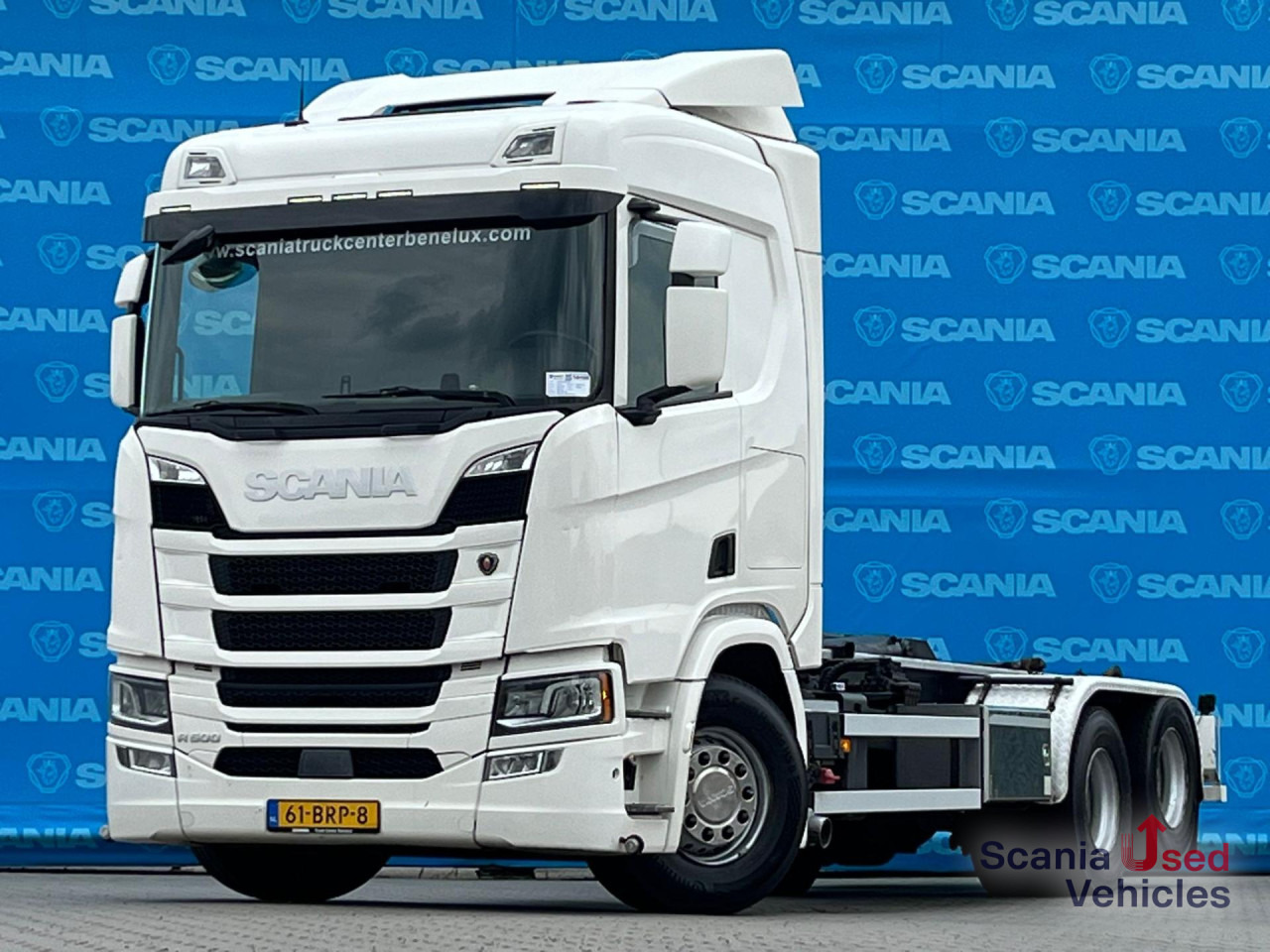 SCANIA R 500 B6x2NB HOOKLIFT RETARDER FULL-AIR 9T DIIF-L - Camión chasis: foto 1 SCANIA R 500 B6x2NB HOOKLIFT RETARDER FULL-AIR 9T DIIF-L - Camión chasis: foto 1