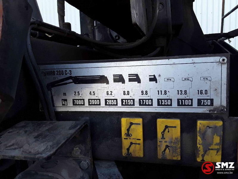 Camión volquete, Camión grúa DAF 85 CF 380 Hiab 200-3 No remote tractor-tipper: foto 11