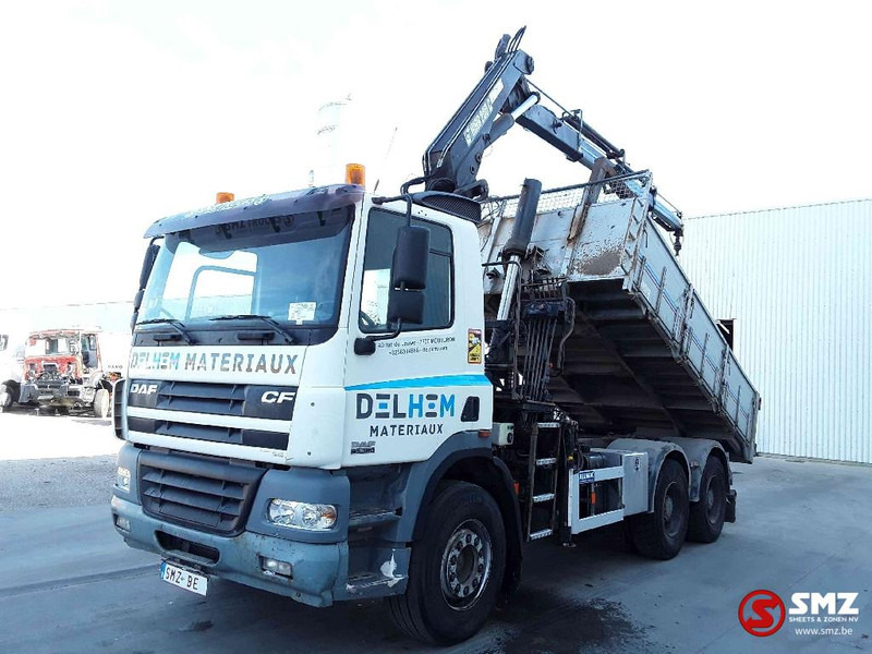 DAF 85 CF 380 Hiab 200-3 No remote tractor-tipper - Camión volquete, Camión grúa: foto 2 DAF 85 CF 380 Hiab 200-3 No remote tractor-tipper - Camión volquete, Camión grúa: foto 2