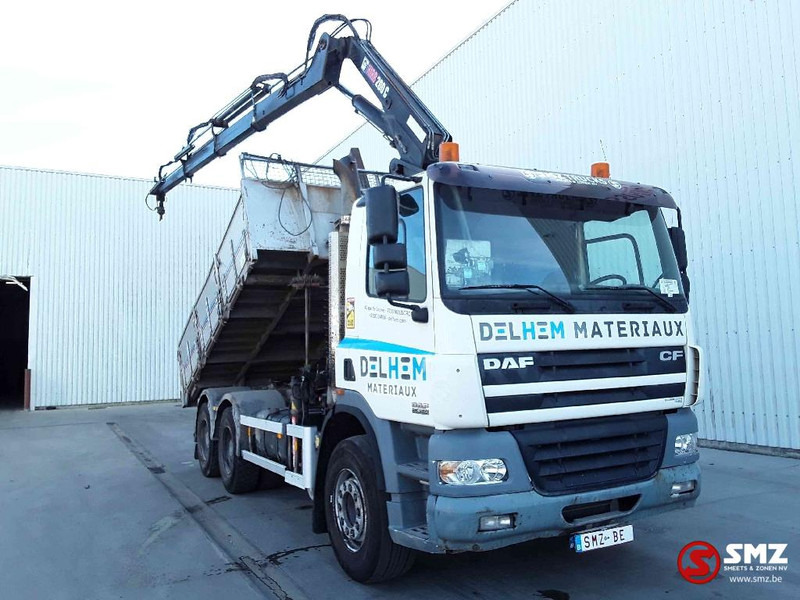DAF 85 CF 380 Hiab 200-3 No remote tractor-tipper - Camión volquete, Camión grúa: foto 1 DAF 85 CF 380 Hiab 200-3 No remote tractor-tipper - Camión volquete, Camión grúa: foto 1