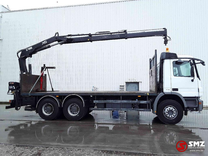 Mercedes-Benz Actros 2632 Hiab 144 bs2+remote - Camión caja abierta, Camión grúa: foto 4 Mercedes-Benz Actros 2632 Hiab 144 bs2+remote - Camión caja abierta, Camión grúa: foto 4