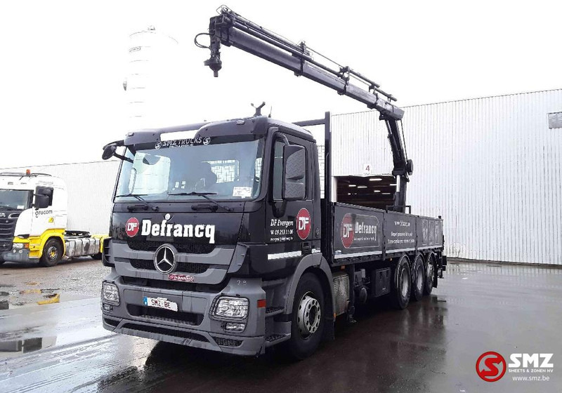 Mercedes-Benz Actros 3236 hiab 166-5remote - Camión caja abierta, Camión grúa: foto 3 Mercedes-Benz Actros 3236 hiab 166-5remote - Camión caja abierta, Camión grúa: foto 3