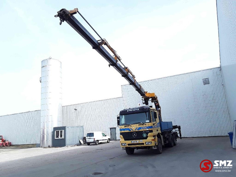 Mercedes-Benz Actros 3340 6x6 Effer 680 6s ext/remote 338'km - Camión caja abierta, Camión grúa: foto 3 Mercedes-Benz Actros 3340 6x6 Effer 680 6s ext/remote 338'km - Camión caja abierta, Camión grúa: foto 3