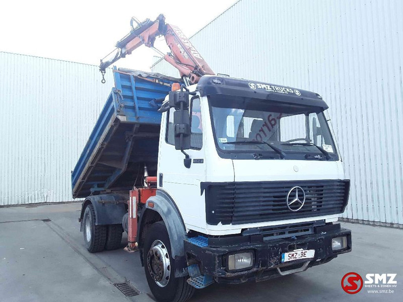 Mercedes-Benz SK 1824 Atlas Ak 80,1 A2 - Camión volquete, Camión grúa: foto 1 Mercedes-Benz SK 1824 Atlas Ak 80,1 A2 - Camión volquete, Camión grúa: foto 1