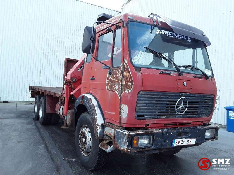 Mercedes-Benz SK 2635 6x4 +marrel 1703 - Camión caja abierta, Camión grúa: foto 1 Mercedes-Benz SK 2635 6x4 +marrel 1703 - Camión caja abierta, Camión grúa: foto 1