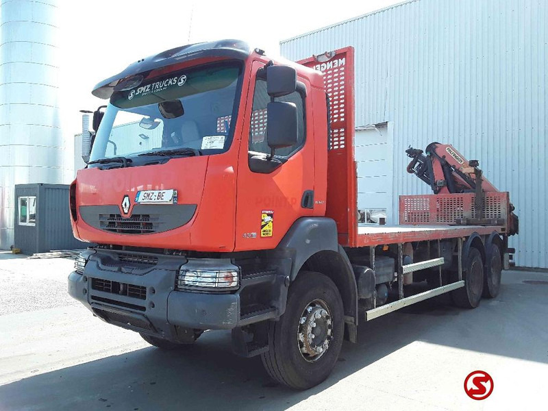 Renault Kerax 430 Palfinger Pk18002 - Camión caja abierta, Camión grúa: foto 3 Renault Kerax 430 Palfinger Pk18002 - Camión caja abierta, Camión grúa: foto 3