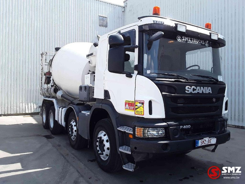 Scania P 400 8m3 + transportband - Camión hormigonera: foto 1 Scania P 400 8m3 + transportband - Camión hormigonera: foto 1
