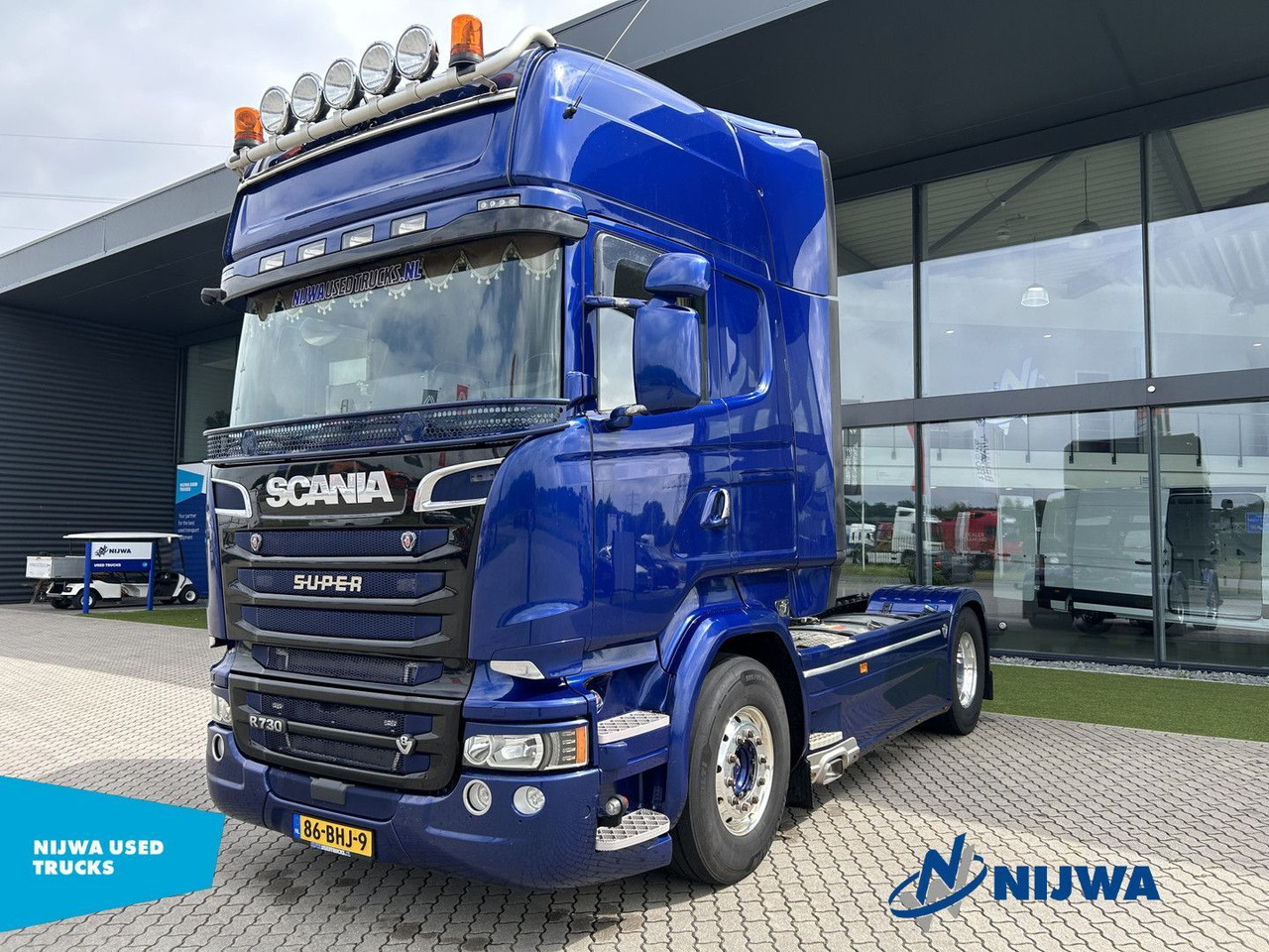 Scania R 730 4x2 Hydrauliek + Retarder - Cabeza tractora: foto 1 Scania R 730 4x2 Hydrauliek + Retarder - Cabeza tractora: foto 1