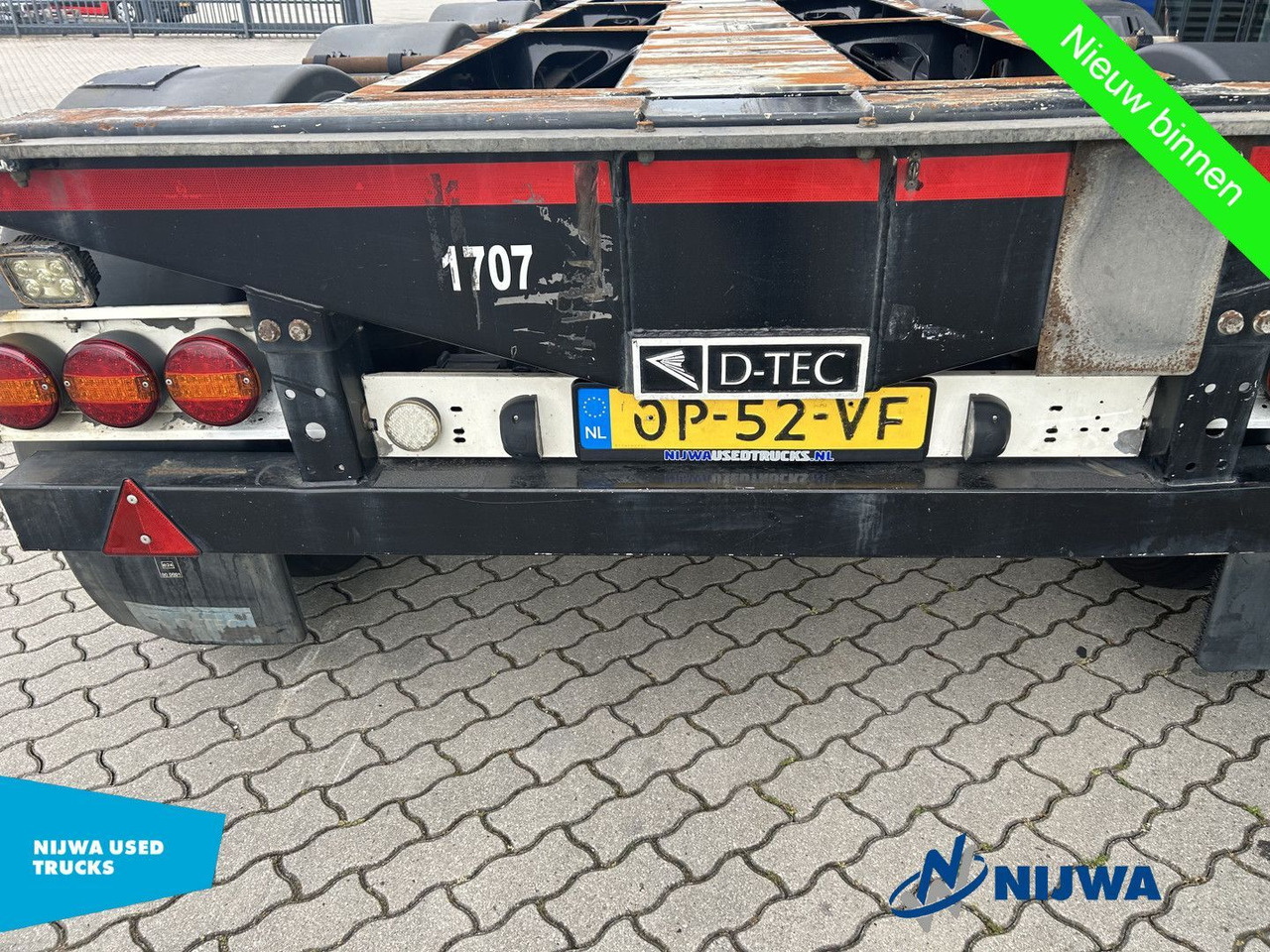 D-TEC FLEXITRAILER 20-30-40-45 ft containers + Genset - Semirremolque portacontenedore/ Intercambiable: foto 5 D-TEC FLEXITRAILER 20-30-40-45 ft containers + Genset - Semirremolque portacontenedore/ Intercambiable: foto 5