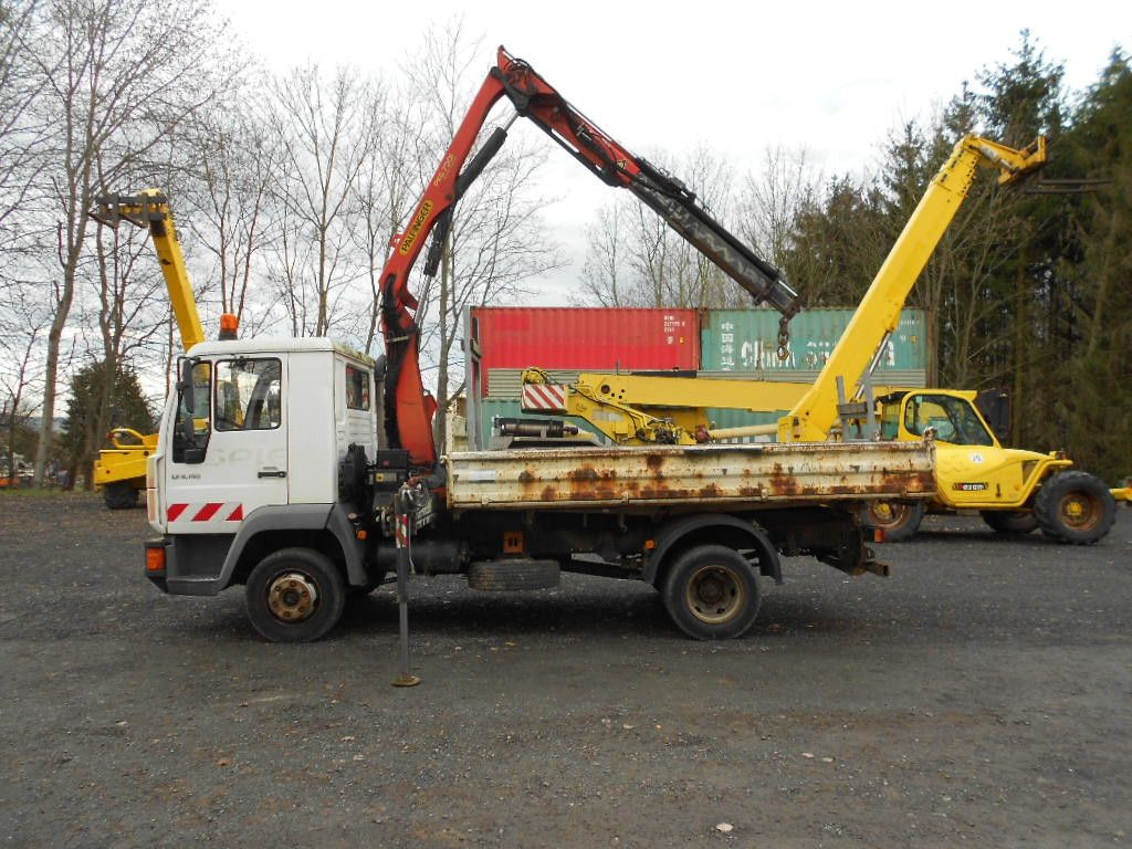 Camión volquete, Camión grúa MAN MAN LE8.150 mit Palfinger PKG7001 MAN LE8.150 mit Palfinger PKG7001: foto 18