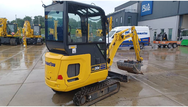 Komatsu PC 20 MR-5 - Miniexcavadora: foto 5 Komatsu PC 20 MR-5 - Miniexcavadora: foto 5