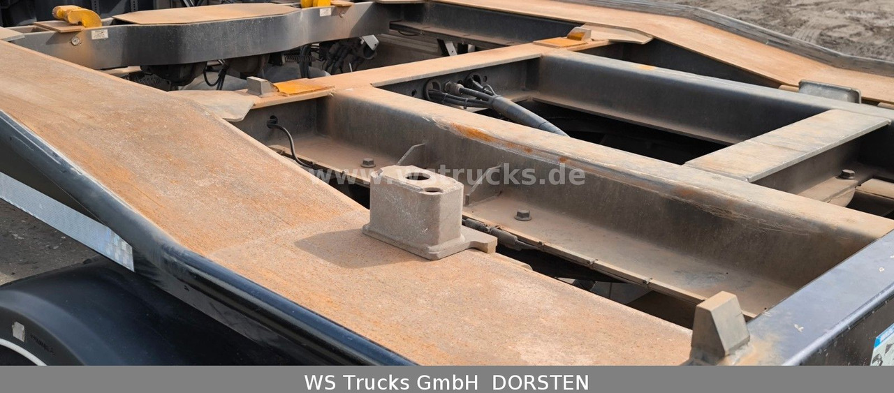 Remolque multilift/ Portacontenedores de cadenas Hüffermann HAR 20.67 Abrollanhänger Doppelbereifung: foto 7