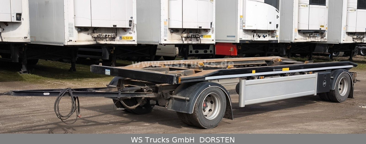 Hüffermann HAR 20.67 Abrollanhänger Doppelbereifung - Remolque multilift/ Portacontenedores de cadenas: foto 2 Hüffermann HAR 20.67 Abrollanhänger Doppelbereifung - Remolque multilift/ Portacontenedores de cadenas: foto 2