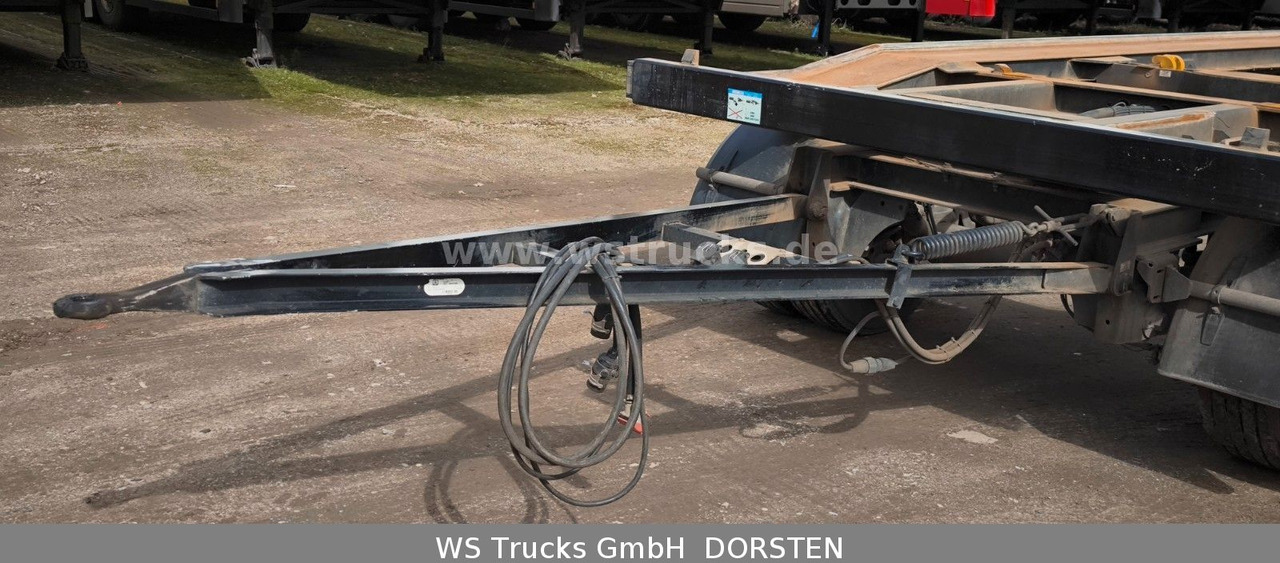 Remolque multilift/ Portacontenedores de cadenas Hüffermann HAR 20.67 Abrollanhänger Doppelbereifung: foto 13