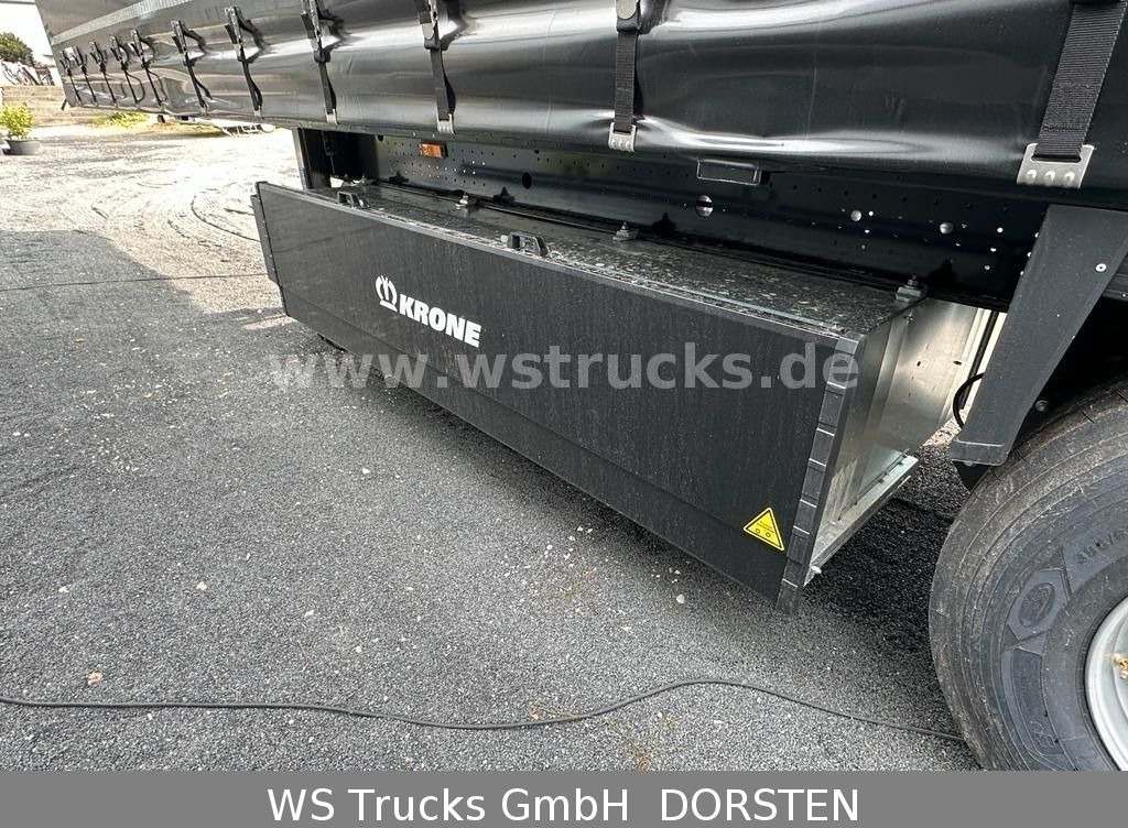 Krone Planauflieger SDP 27 Edscha SAF Achsen - Semirremolque lona: foto 4 Krone Planauflieger SDP 27 Edscha SAF Achsen - Semirremolque lona: foto 4