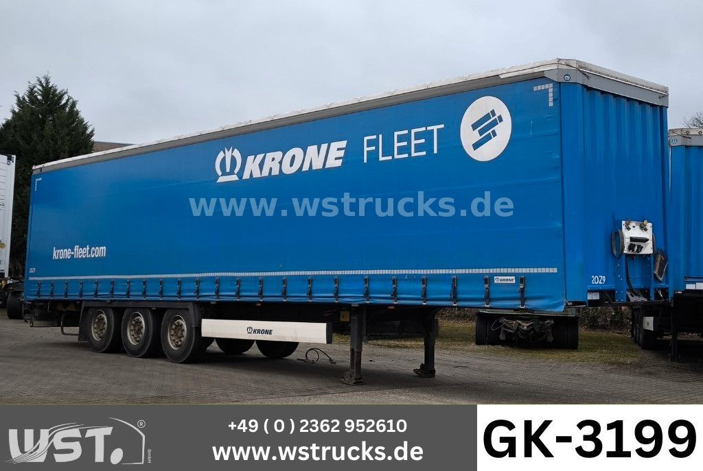 Krone SD 27 Planauflieger mit Edscha | ABS, EBS, XL - Semirremolque lona: foto 1 Krone SD 27 Planauflieger mit Edscha | ABS, EBS, XL - Semirremolque lona: foto 1