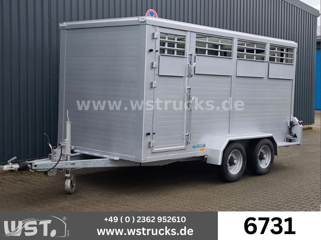 Menke-Janzen Menke Tandem 3,5 to Vollalu " Neu" Viehanhänger - Remolque transporte de ganado: foto 1 Menke-Janzen Menke Tandem 3,5 to Vollalu " Neu" Viehanhänger - Remolque transporte de ganado: foto 1