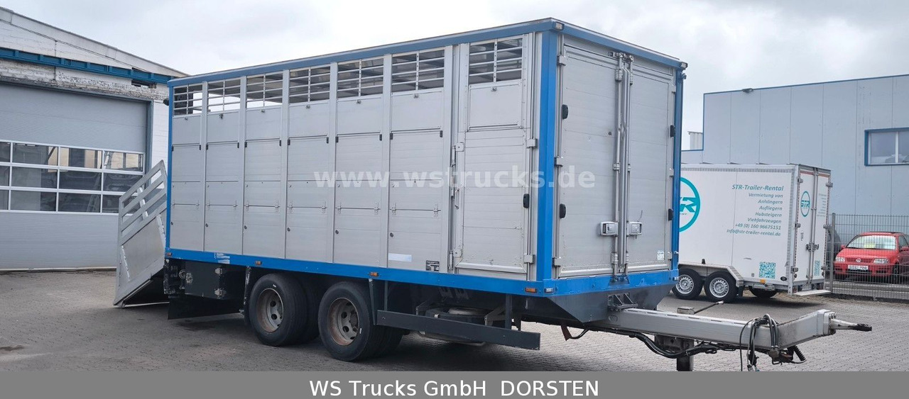 Menke-Janzen Tandem Einstock Top Zustand - Remolque transporte de ganado: foto 4 Menke-Janzen Tandem Einstock Top Zustand - Remolque transporte de ganado: foto 4