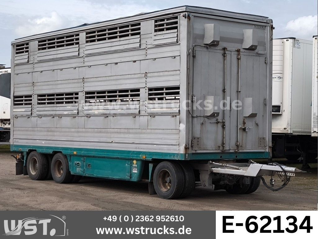Pezzaioli 2 Stock RBA31F ausfahrbares Dach Viehanhänger - Remolque transporte de ganado: foto 1 Pezzaioli 2 Stock RBA31F ausfahrbares Dach Viehanhänger - Remolque transporte de ganado: foto 1