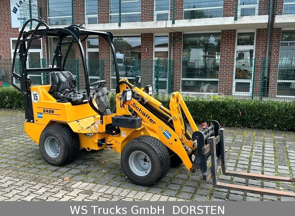 Schäffer 2428 SLT Fahrerschutzkabine , Gabel , Schaufel - Cargadora articulada: foto 4 Schäffer 2428 SLT Fahrerschutzkabine , Gabel , Schaufel - Cargadora articulada: foto 4