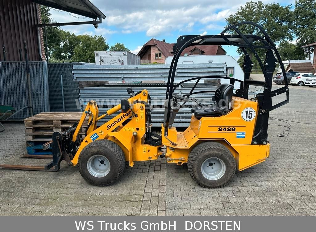Schäffer 2428 SLT Fahrerschutzkabine , Gabel , Schaufel - Cargadora articulada: foto 3 Schäffer 2428 SLT Fahrerschutzkabine , Gabel , Schaufel - Cargadora articulada: foto 3