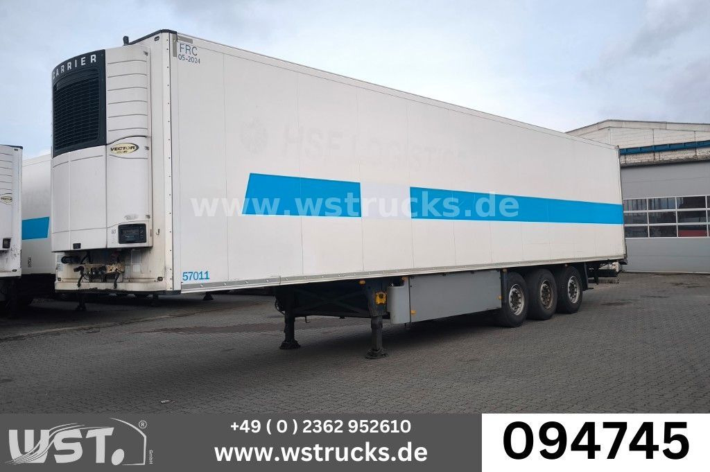Schmitz Cargobull SKO 24 Kühlauflieger | Rohrbahn Vector 1850Mt - Semirremolque caja cerrada: foto 1 Schmitz Cargobull SKO 24 Kühlauflieger | Rohrbahn Vector 1850Mt - Semirremolque caja cerrada: foto 1
