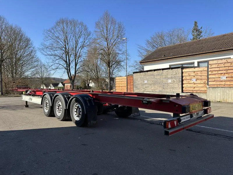 Fliegl 15 m extralang.Containerchassis f. 2 Wechselbrücke Containerchassis extralang f. 2 Wechselbr. - Semirremolque portacontenedore/ Intercambiable: foto 3 Fliegl 15 m extralang.Containerchassis f. 2 Wechselbrücke Containerchassis extralang f. 2 Wechselbr. - Semirremolque portacontenedore/ Intercambiable: foto 3