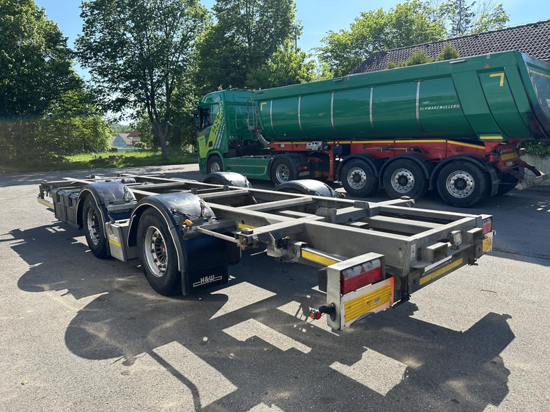 H&W 4 x Tandem Lafette MEGA verzinkt Mitnahmestapl. 7. 3 x Tandem Lafette MEGA verzinkt Mitnahmestapl. 7.82 m - Remolque portacontenedore/ Intercambiable: foto 4 H&W 4 x Tandem Lafette MEGA verzinkt Mitnahmestapl. 7. 3 x Tandem Lafette MEGA verzinkt Mitnahmestapl. 7.82 m - Remolque portacontenedore/ Intercambiable: foto 4
