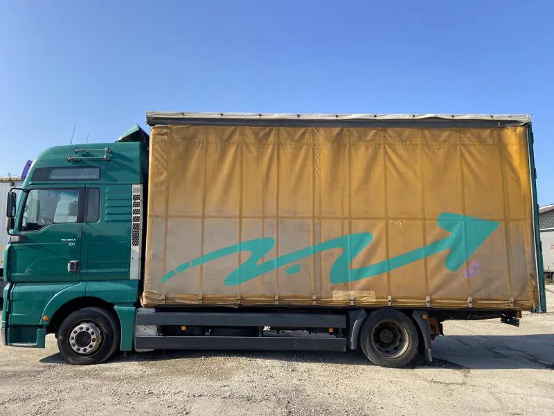 MAN TGA 18.310 BL XXL Jumbo Pritsche Schiebepl. - Camión lona: foto 4 MAN TGA 18.310 BL XXL Jumbo Pritsche Schiebepl. - Camión lona: foto 4