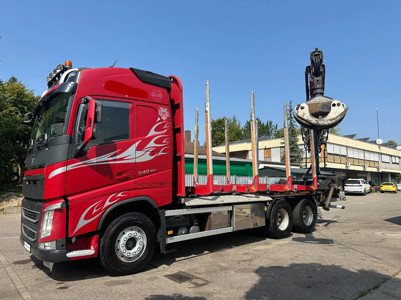 Volvo FH 540 6x4*Kurzholz*Epsilon M12Z*Glogger*Retarder - Camión forestal: foto 3 Volvo FH 540 6x4*Kurzholz*Epsilon M12Z*Glogger*Retarder - Camión forestal: foto 3