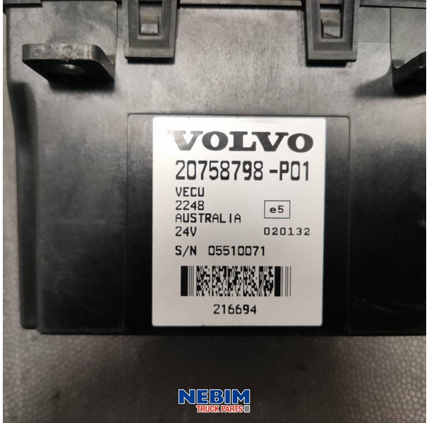 Volvo Volvo - 20758798 - Regeleenheid VECU - Recambio para Camión: foto 3 Volvo Volvo - 20758798 - Regeleenheid VECU - Recambio para Camión: foto 3