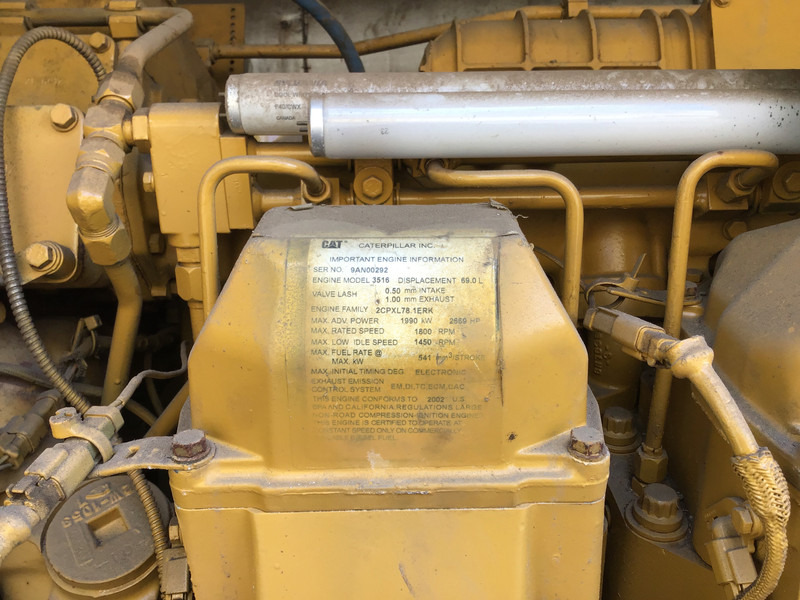 Caterpillar 3516B 9AN-1743191 USED - Generador industriale: foto 3 Caterpillar 3516B 9AN-1743191 USED - Generador industriale: foto 3
