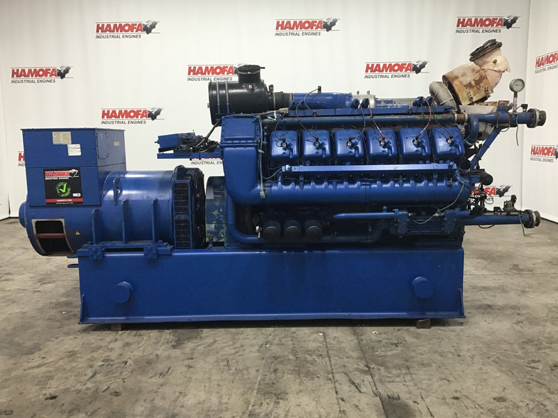 Deutz MWM CBG620V12 GENERATOR 738 KVA USED - Generador industriale: foto 1 Deutz MWM CBG620V12 GENERATOR 738 KVA USED - Generador industriale: foto 1