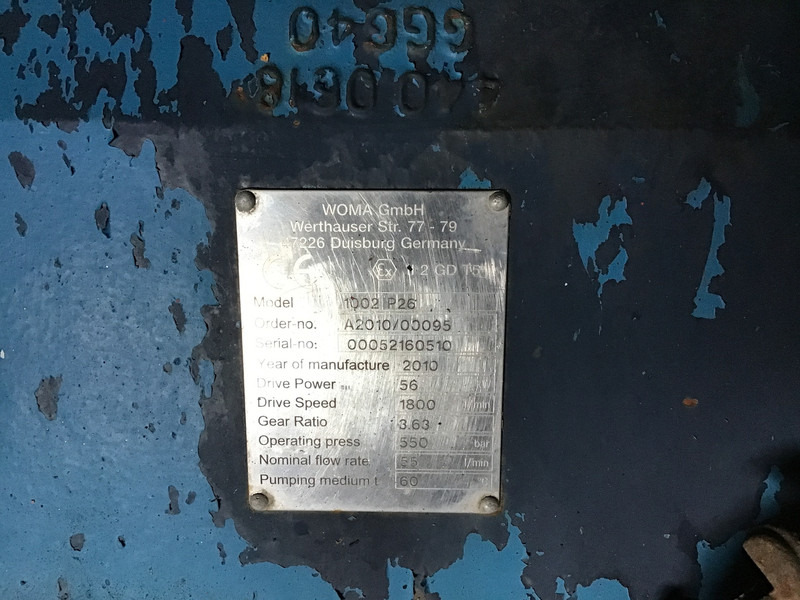 Ford 2714E POMP 550 BAR USED - Bomba de agua: foto 4 Ford 2714E POMP 550 BAR USED - Bomba de agua: foto 4