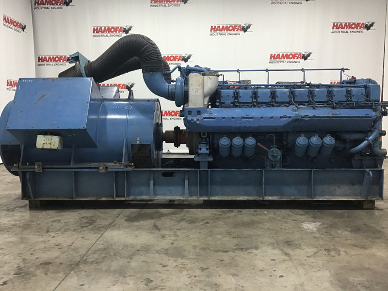 MTU 16V396 GENERATOR AEG 1875KVA USED - Generador industriale: foto 1 MTU 16V396 GENERATOR AEG 1875KVA USED - Generador industriale: foto 1