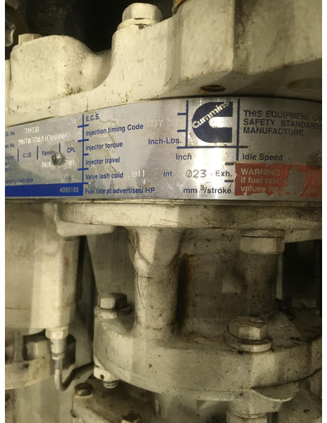 Cummins NTA855M CPL701 USED - Maquinaria de construcción: foto 5 Cummins NTA855M CPL701 USED - Maquinaria de construcción: foto 5