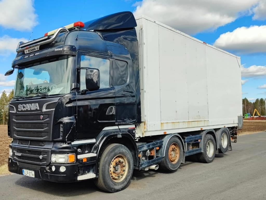 Scania R 500 8x2 4700 - Camión caja cerrada: foto 1 Scania R 500 8x2 4700 - Camión caja cerrada: foto 1