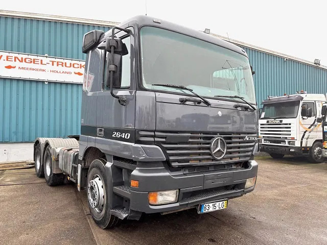 Mercedes-Benz Actros 2640 S 6x4 FULL STEEL TRACTOR UNIT (EPS WITH CLUTCH (3 PEDALS) / REDUCTION AXLES / FULL STEEL SUSPENSION / HYDRAULIC KIT - Cabeza tractora: foto 2 Mercedes-Benz Actros 2640 S 6x4 FULL STEEL TRACTOR UNIT (EPS WITH CLUTCH (3 PEDALS) / REDUCTION AXLES / FULL STEEL SUSPENSION / HYDRAULIC KIT - Cabeza tractora: foto 2