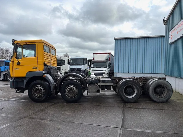 Camión chasis MAN 35.414 VF-TM 8x4 FULL STEEL CHASSIS (6-CILINDER HEADS / ZF16 MANUAL GEARBOX / FULL STEEL SUSPENSION / REDUCTION AXLES): foto 5