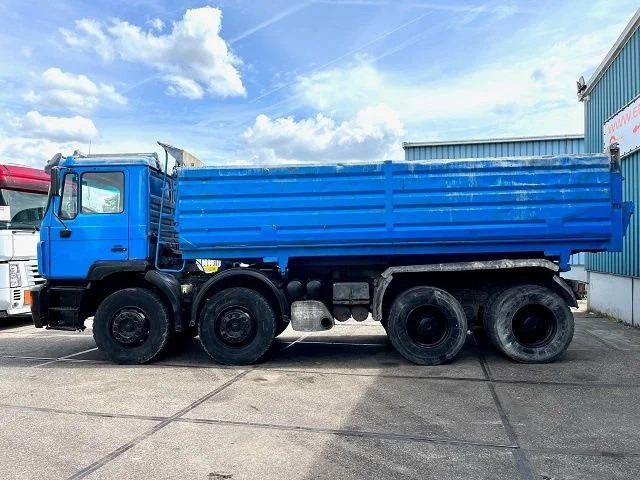 Leasing para MAN 41.464 F2000 8X4 FULL STEEL KIPPER (EURO 2 / ZF16 MANUAL GEARBOX / ZF-INTARDER / FULL STEEL SUSPENSION / REDUCTION AXLES) MAN 41.464 F2000 8X4 FULL STEEL KIPPER (EURO 2 / ZF16 MANUAL GEARBOX / ZF-INTARDER / FULL STEEL SUSPENSION / REDUCTION AXLES): foto 6