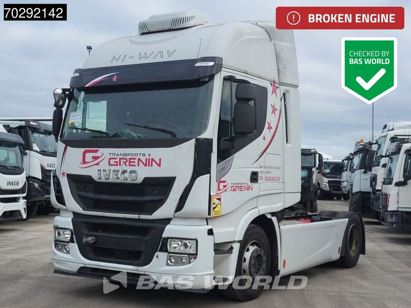 Iveco Stralis 510 4X2 BROKEN ENGINE! Retarder Standairco ACC Euro 6 - Cabeza tractora: foto 1 Iveco Stralis 510 4X2 BROKEN ENGINE! Retarder Standairco ACC Euro 6 - Cabeza tractora: foto 1