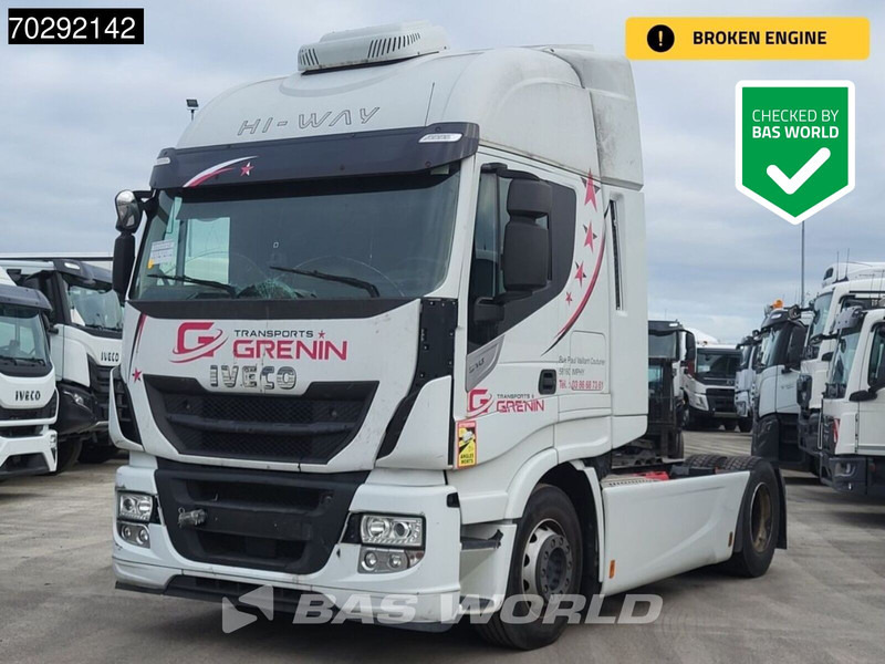 Iveco Stralis 510 4X2 BROKEN ENGINE!! Retarder Standairco ACC Euro 6 - Cabeza tractora: foto 1 Iveco Stralis 510 4X2 BROKEN ENGINE!! Retarder Standairco ACC Euro 6 - Cabeza tractora: foto 1