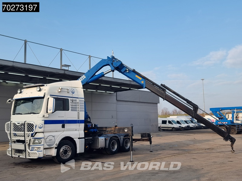Cabeza tractora MAN TGX 33.540 TGX 6X4 HMF 4220 6 Extensions Kran XLX Retarder Euro 5: foto 5