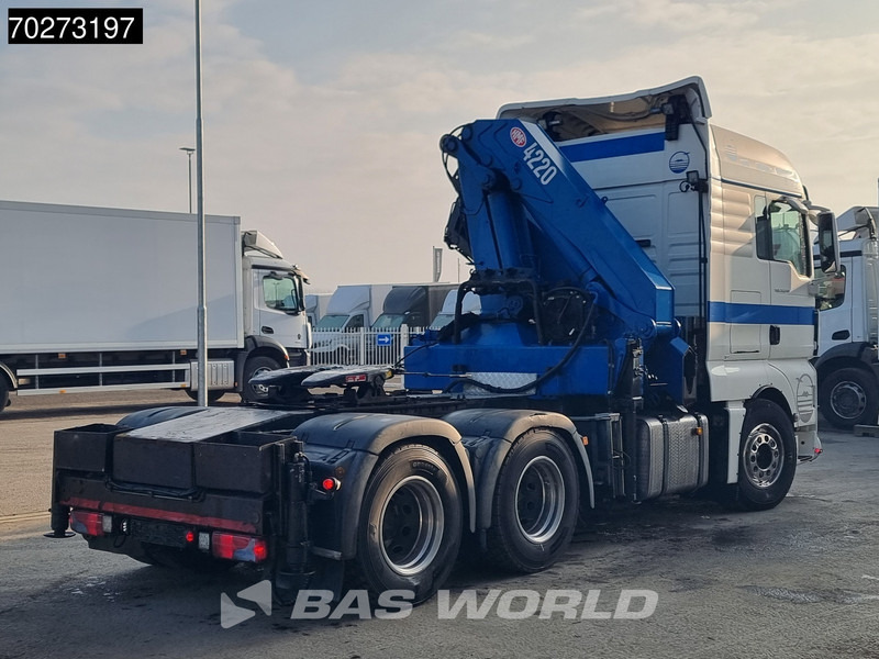 Cabeza tractora MAN TGX 33.540 TGX 6X4 HMF 4220 6 Extensions Kran XLX Retarder Euro 5: foto 18